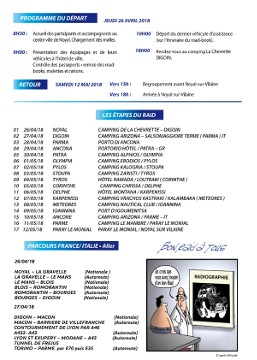 La lettre infos Avril 2018